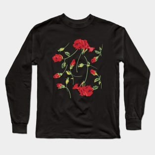 Romantic Roses Long Sleeve T-Shirt